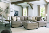 J&M Furniture - Ashley Furniture - Creswell 2-Piece Sectional with Ottoman - 2-Piece Sectional with Ottoman - 15305U1